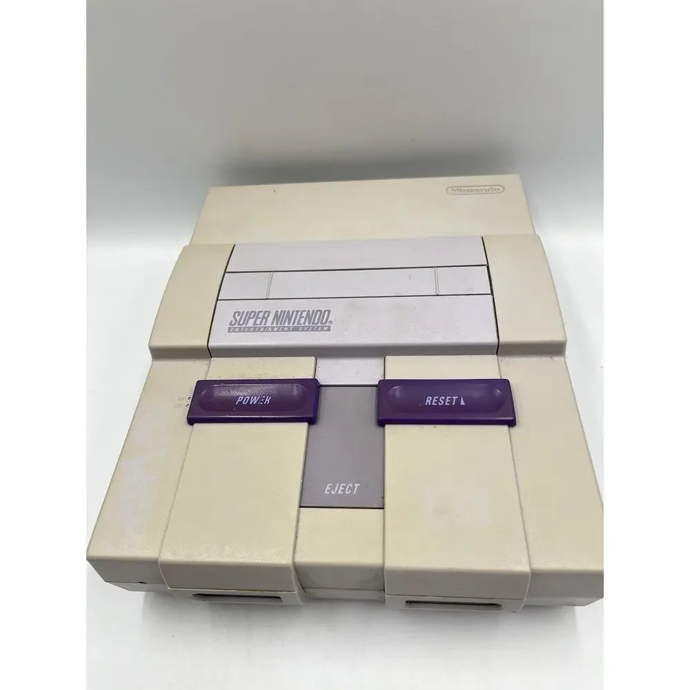 Nintendo Super NES Console SNS-001 OEM Bundle Controller Power AV Cord